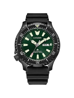 Men's Promaster Automatic Dive Black Strap Watch, 44mm