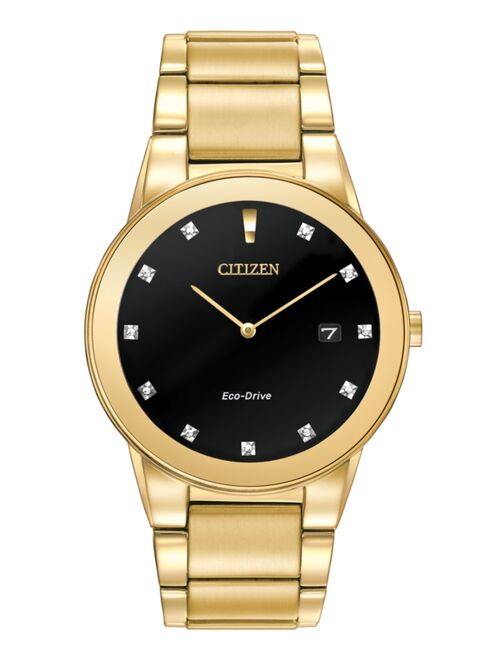 Citizen Axiom Eco-Drive Black Dial Men's Watch