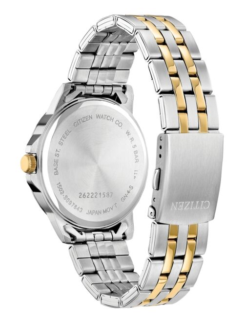 CITIZEN Men's Two-Tone Stainless Steel Bracelet Watch 41mm