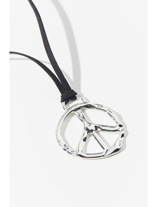 Urban Outfitters Silvia Icon Pendant Cord Necklace