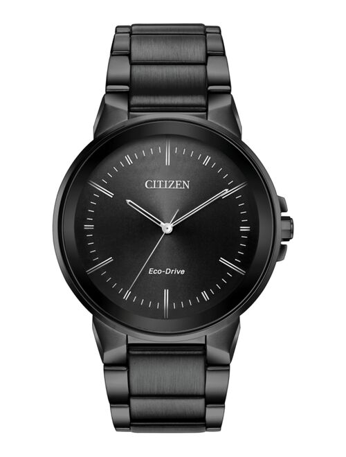 CITIZEN Men's Eco-Drive Axiom Gray Stainless Steel Bracelet Watch 41mm