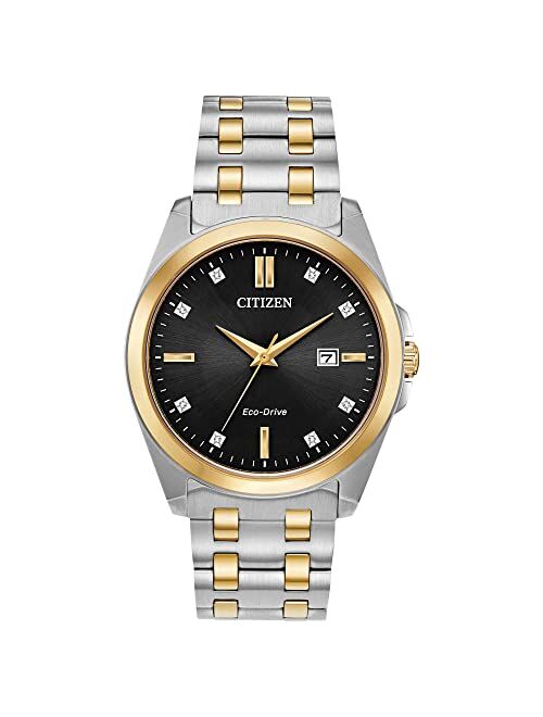 CITIZEN Eco-Drive Men's Corso Stainless Steel Bracelet Watch 41mm