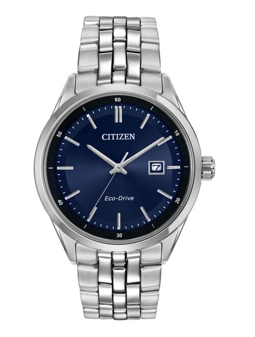 CITIZEN Men's Eco-Drive Stainless Steel Bracelet Watch 41mm BM7251-53L