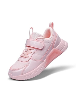 Girls Shoes Toddler/Little Kids Casual Lightweight Tennis Walking Glitter Fashion Sneakers