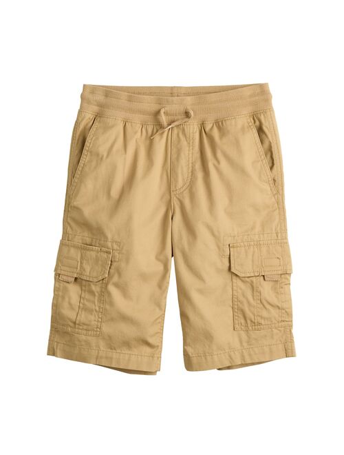 Boys 8-20 Sonoma Goods For Life Flexwear Pull-On Cargo Shorts in Regular & Husky