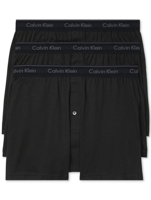 Calvin Klein Men's 3-Pack Cotton Classics Knit Boxers