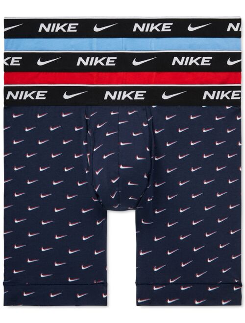 Nike Men's 3-Pk. Dri-FIT Essential Cotton Stretch Boxer Briefs