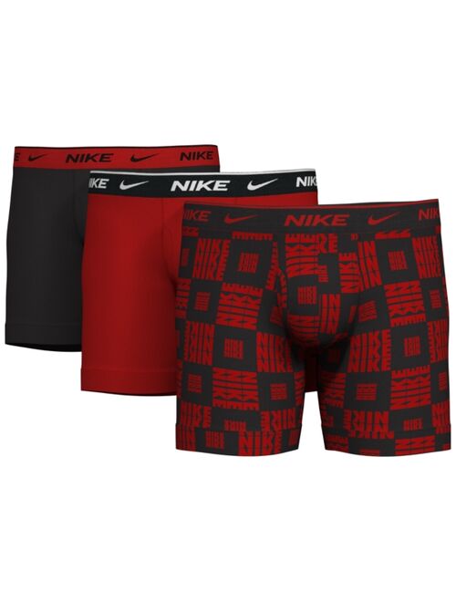 Nike Men's 3-Pk. Dri-FIT Essential Cotton Stretch Boxer Briefs