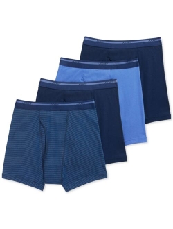 Mens 3-pack   1 bonus Classic Cotton Boxer Brief