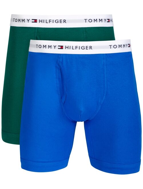 Tommy Hilfiger Men's Big & Tall 2-Pk. Cotton Classics Boxer Briefs