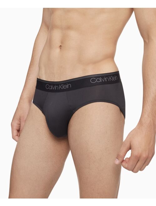 Calvin Klein Men's 3-Pack Microfiber Stretch Low-Rise Briefs