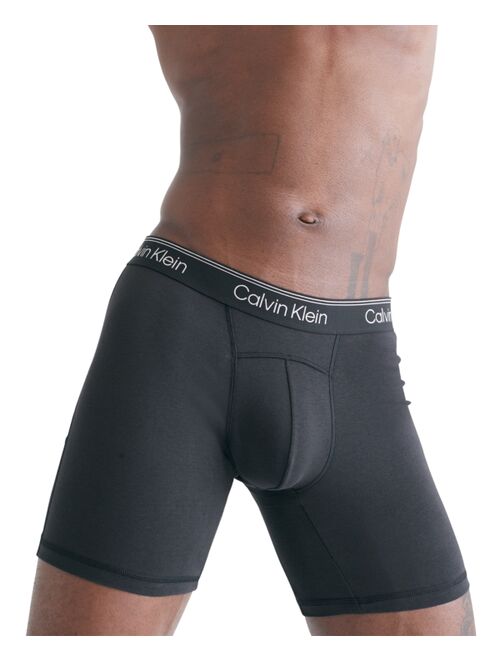 Calvin Klein Men's Athletic Active 4-Way Stretch Boxer Briefs