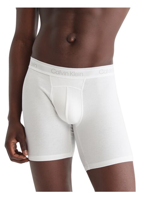 Calvin Klein Men's Athletic Active 4-Way Stretch Boxer Briefs