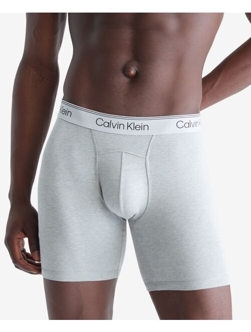 Calvin Klein Men's Athletic Active 4-Way Stretch Boxer Briefs