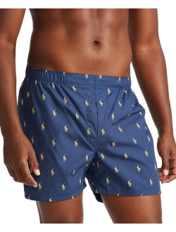 Men's 3-Pk. Classic Woven Cotton Boxers