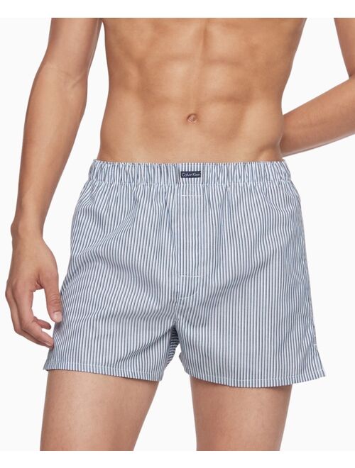 Calvin Klein Men's 3-Pack Woven Boxers