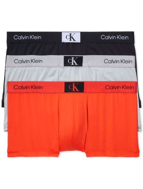 Calvin Klein Men's 1996 Micro 3-Pk. Low Rise Trunks