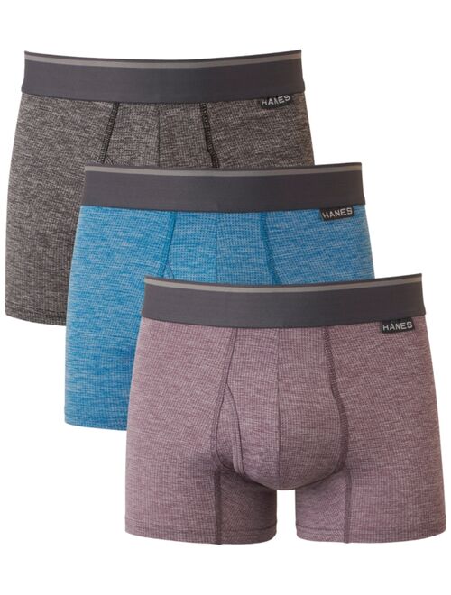 Hanes Men's Ultimate 3pk. ComfortFlex Stretch Trunks