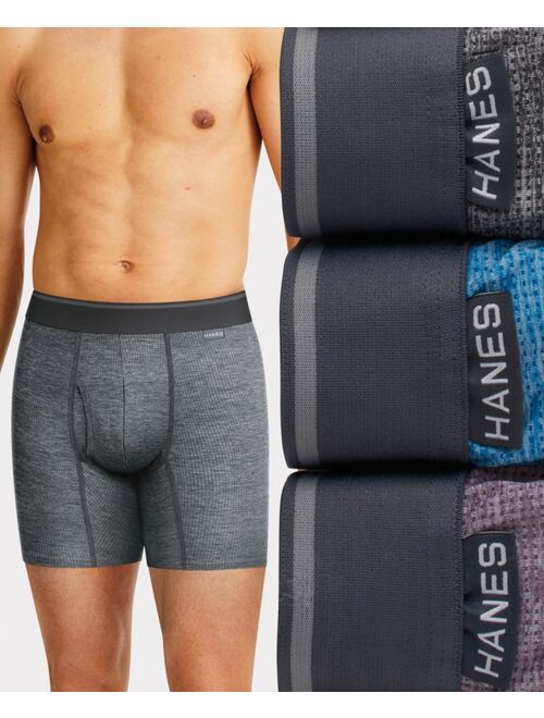 Hanes Men's Ultimate 3pk. ComfortFlex Stretch Trunks