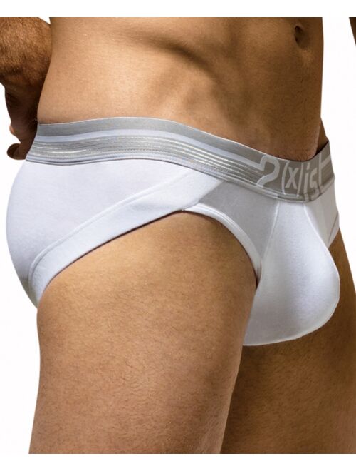 2(x)ist Men's Underwear, Dual Lifting No Show Tagless Brief