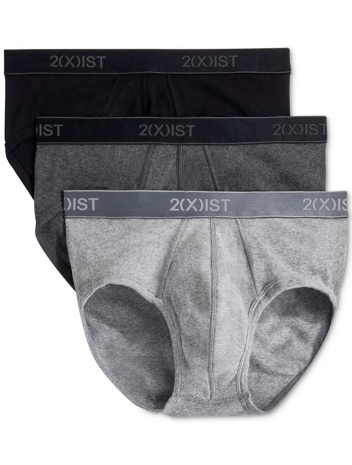 2(x)ist Men's Underwear, Essentials Contour Pouch Brief 3 Pack