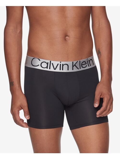 Calvin Klein Men's 3-Pk Steel Boxer Briefs