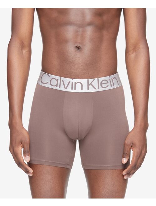 Calvin Klein Men's 3-Pk Steel Boxer Briefs