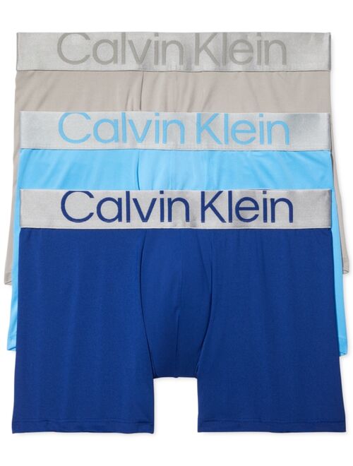 Calvin Klein Men's 3-Pk Steel Boxer Briefs