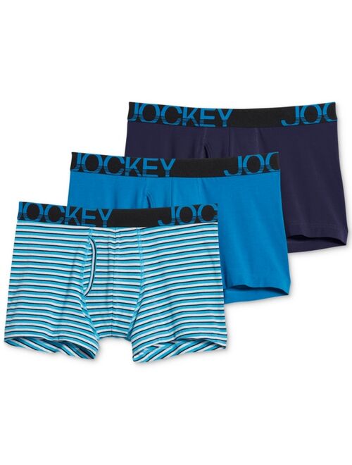 Jockey ActiveStretch 4" Boxer Brief - 3 Pack