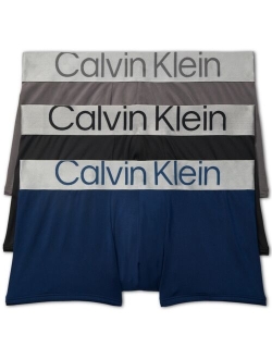 Men's 3-Pk Steel Low Rise Trunks