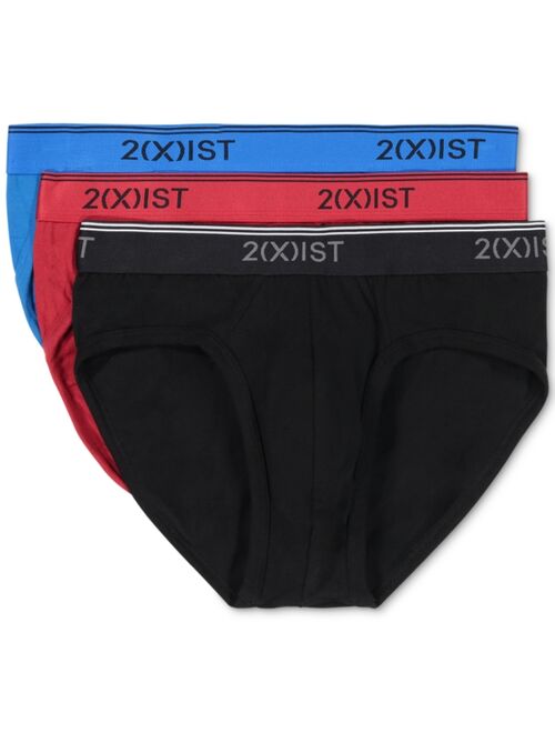 2(x)ist Men's 3-Pk. Stretch Contour Briefs