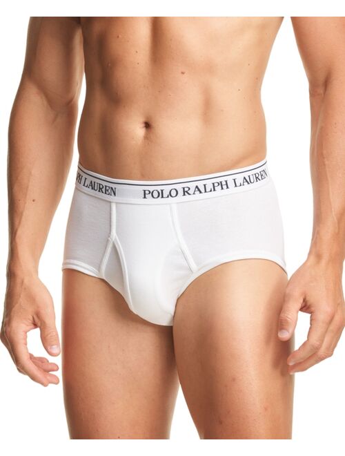 Polo Ralph Lauren Men's 6-Pack White Midrise Briefs