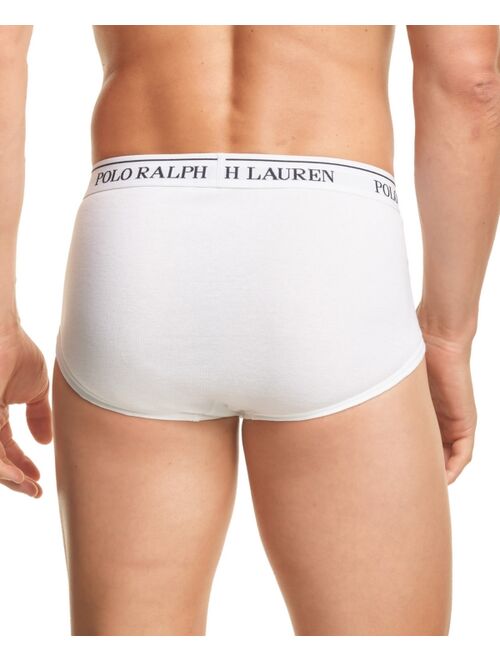 Polo Ralph Lauren Men's 6-Pack White Midrise Briefs