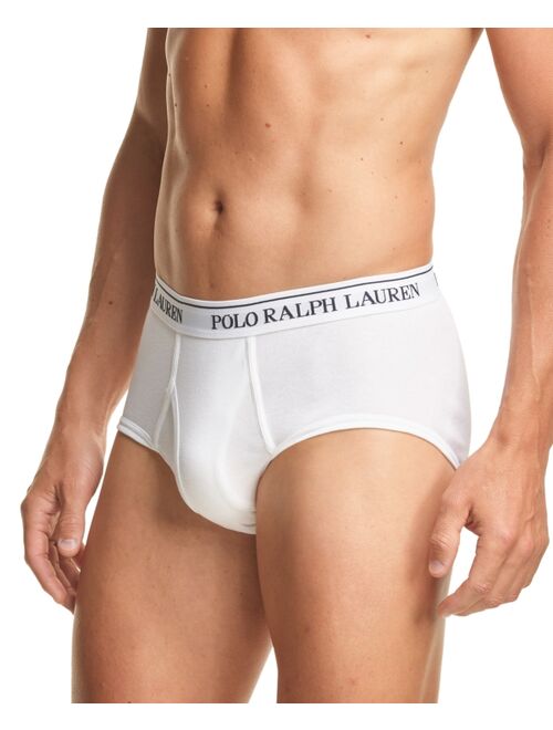 Polo Ralph Lauren Men's 6-Pack White Midrise Briefs