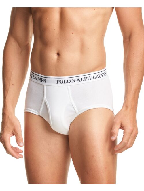 Polo Ralph Lauren Men's 6-Pack White Midrise Briefs