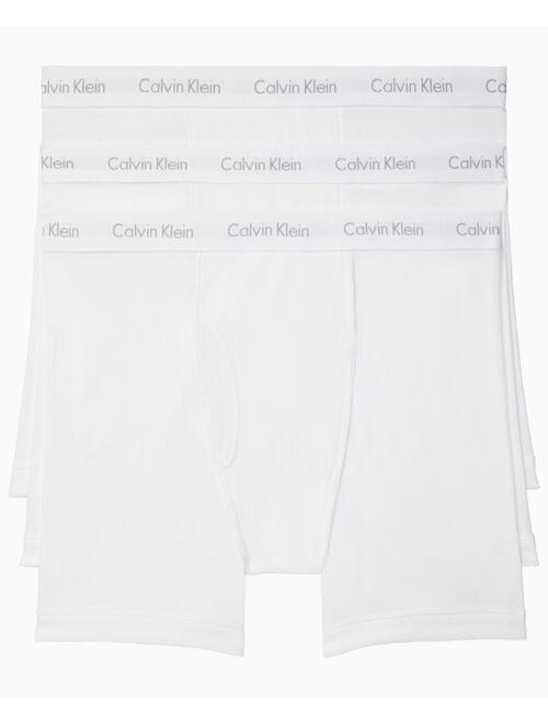 Calvin Klein Men's Big & Tall Cotton Classics 3 Pack Boxer Brief