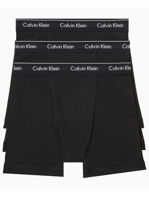 Calvin Klein Men's Big & Tall Cotton Classics 3 Pack Boxer Brief