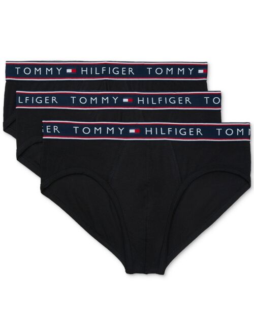 Tommy Hilfiger Men's 3-Pk. Moisture-Wicking Stretch Briefs