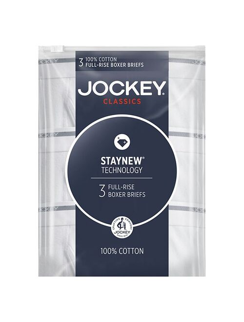 Men's Jockey Classic 3-pack Lightweight Boxer Briefs