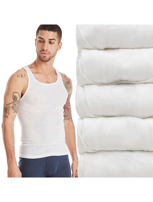 Men's Hanes Ultimate 5-pack ComfortBlend A-Shirts