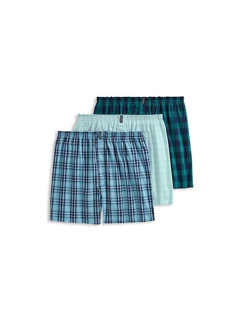 Men's Jockey 3-pack Classic Full-Cut Woven Boxers