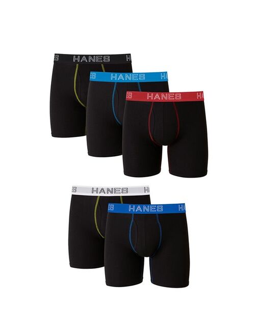 Men's Hanes Ultimate 5-Pack Stretch Boxer Brief