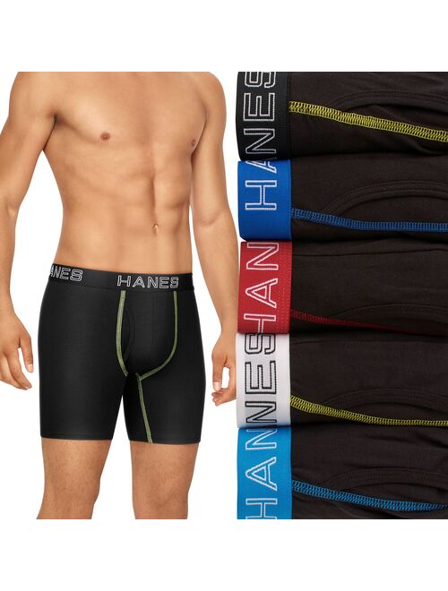 Men's Hanes Ultimate 5-Pack Stretch Boxer Brief