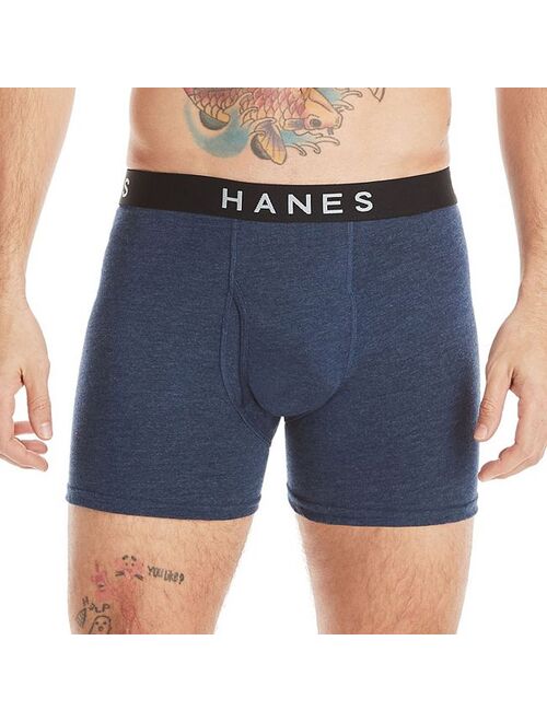 Men's Hanes 4-pack ComfortBlend Fresh IQ Boxer Briefs