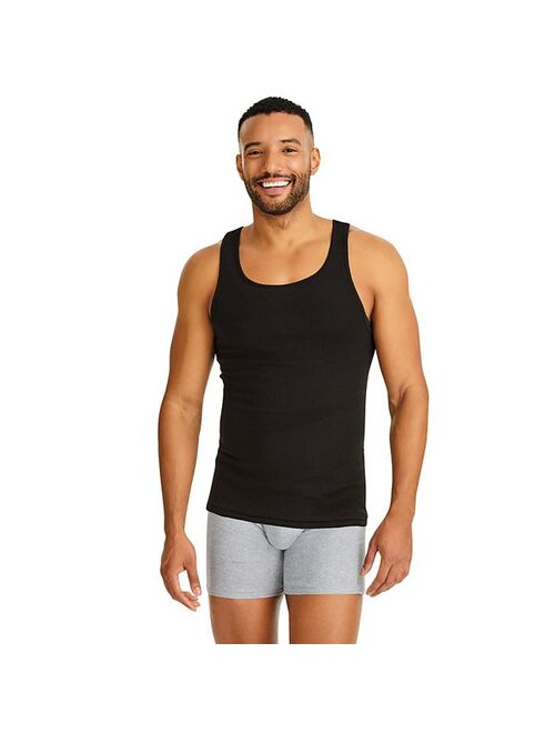 Men's Hanes Ultimate 6-pack Dyed A-Shirts