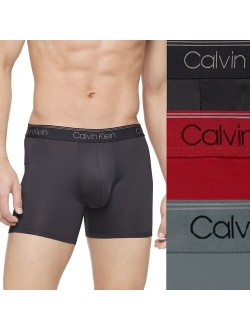 3-Pack Microfiber Stretch Boxer Briefs