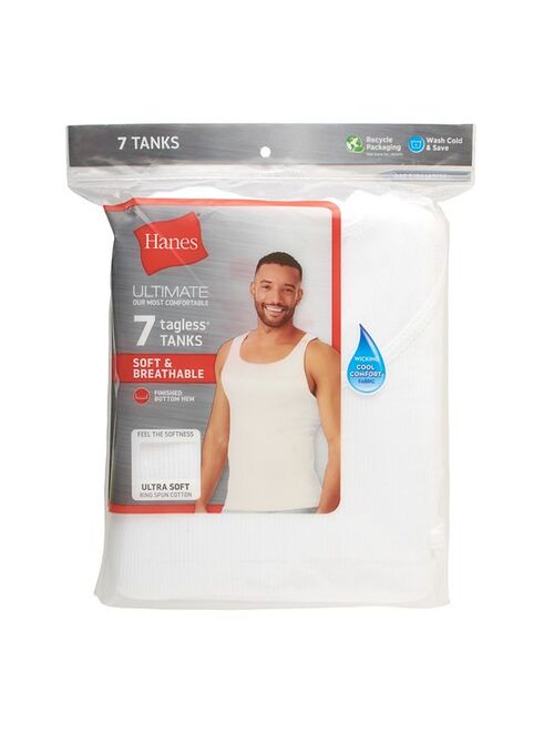 Men's Hanes Ultimate 7-Pack A-Shirts