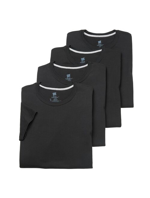 Men's Hanes Ultimate 4-pack Slim-Fit Tees