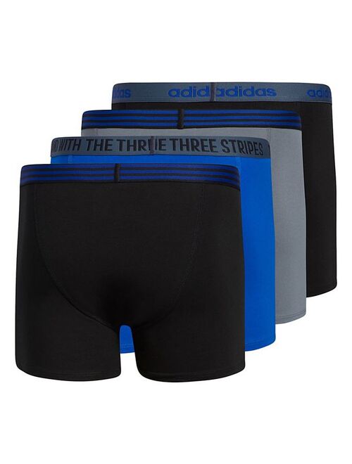 Men's adidas 4-pack Core Stretch Cotton Trunks