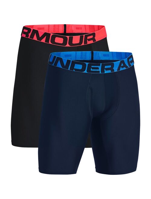 Men's Under Armour UA Tech 2-pack 9-inch Boxerjock Briefs